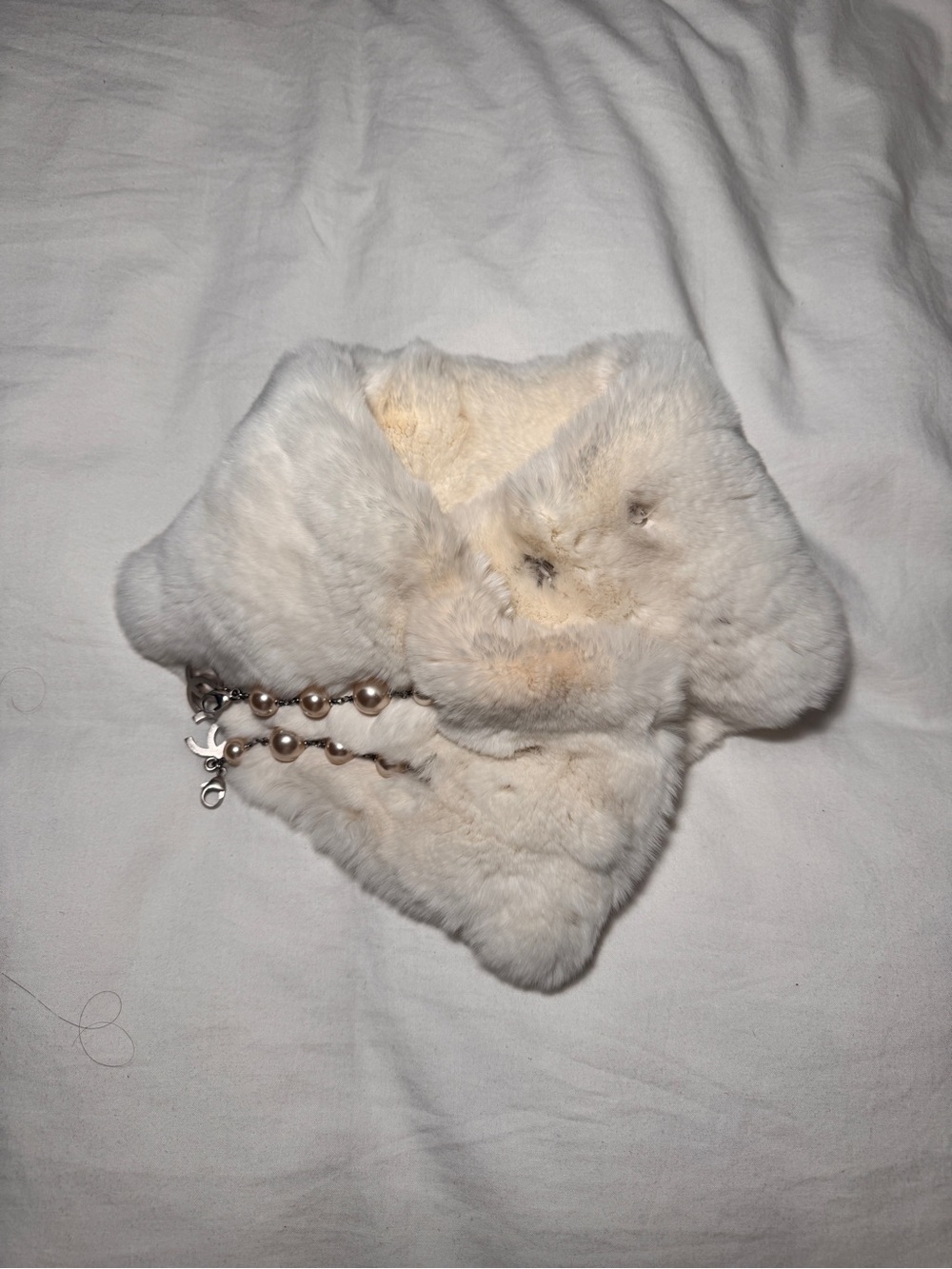 Chanel Rabbit Fur collar - Picture 3 of 6